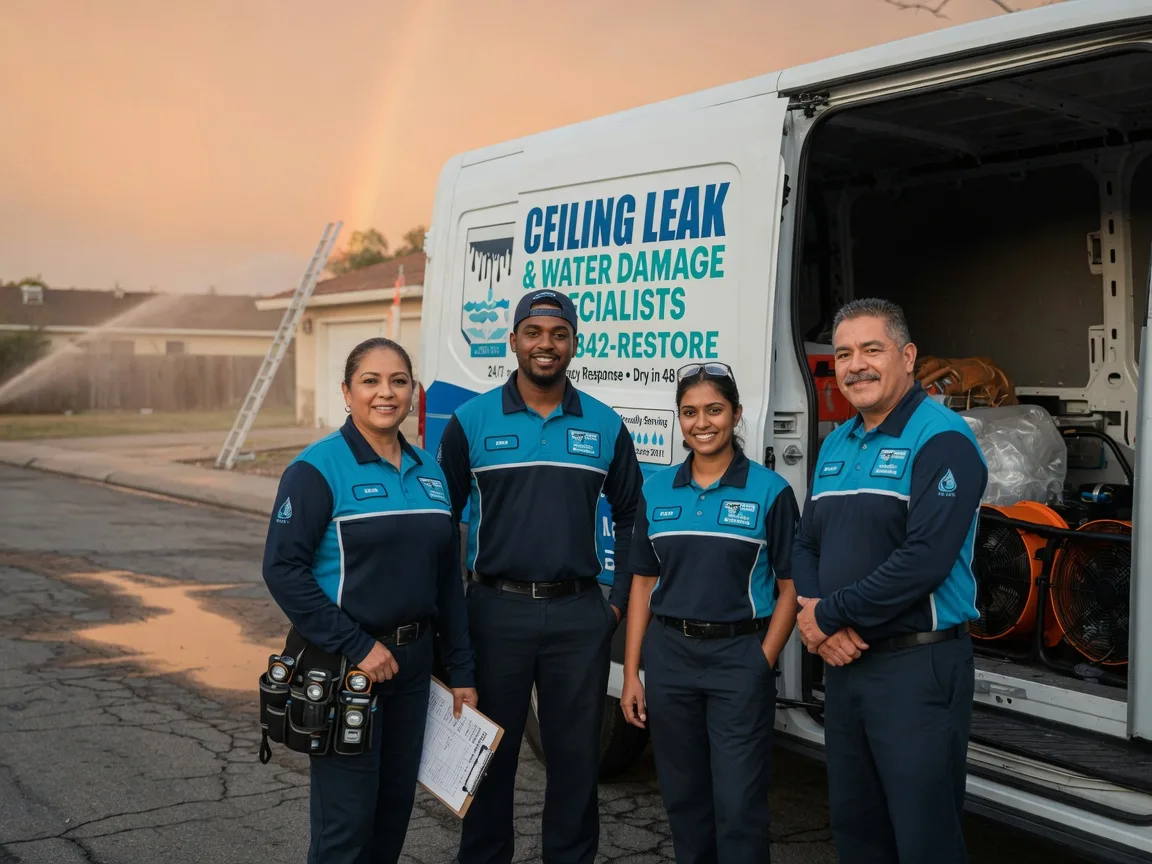 Ceiling Leak Cleanup company in Tarrs, PA